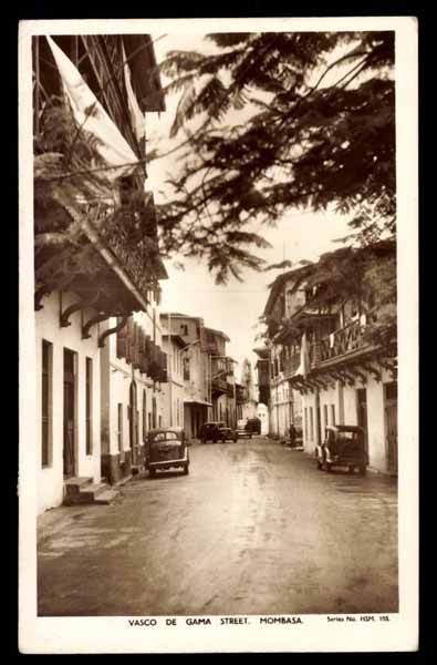 KENYA, Mombasa, Vasco de Gama street