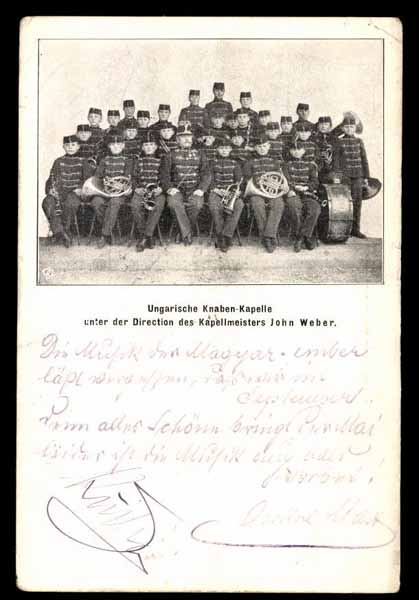 JOHN WEBER with the Hungarian orchestra