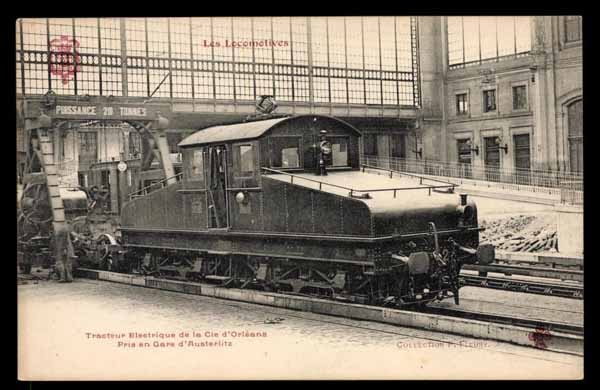 TRAIN, Tracteur Electrique, Gare d\'Austerlitz, LES LOCOMOTIVES
