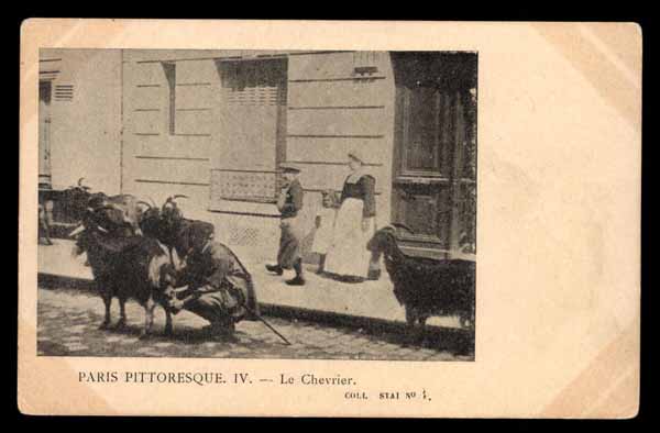 FRANCE, Paris, le Chevrier \"Paris Pittoresque\", publisher Stai 1 (75)