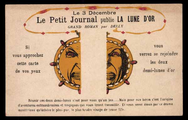 LA LUNE D\'OR, Grand roman par Delly, Publisher le Petit Journal
