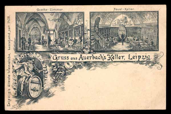 GERMANY, Leipzig, Gruss aus Auerbach\'s Keller