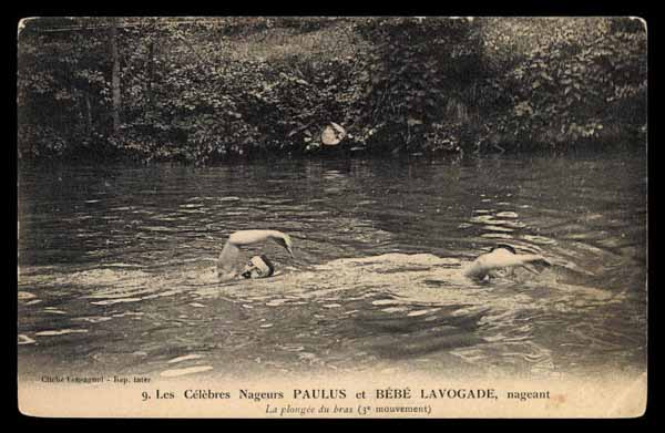 PAULUS and BEBE LAVOGADE, swimmers