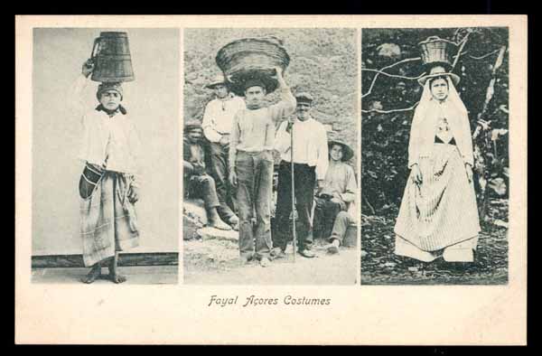 PORTUGAL, Azores Islands, Fayal costumes